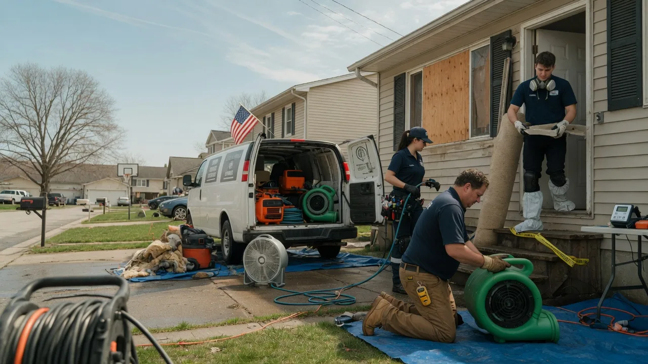 Water Damage Restoration in Start, LA near me